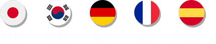 日、韩、德、法、西留学